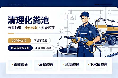 兴城清理化粪池